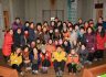 1월 22 - 24일 산들평화순례피정 참석하신 분들의 단체사진입니다.