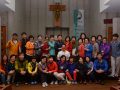 5월 27 - 29일 산들평화순례피정 참석하신 분들의 단체사진입니다.