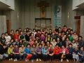 9월 25 - 28일 산들평화순례피정 참석하신 분들의 단체사진입니다.