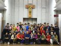 10월 13일부터 16일까지 산들평화순례피정에 함께해주신 분들의 단체사진입니다.